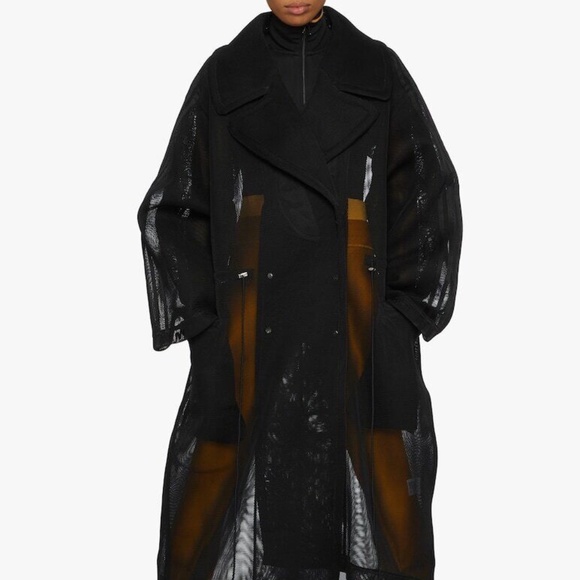 Jackets & Blazers - Adidas x Ivy Park Black Mesh Coat